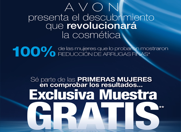 avon muestras gratis